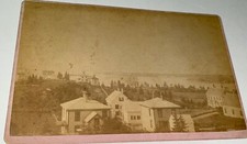 Paisagem litorânea americana antiga rara da Nova Inglaterra! Foto de armário de porto de navios!, usado comprar usado  Enviando para Brazil