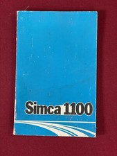 Simca 1100 manuel d'occasion  Senlis