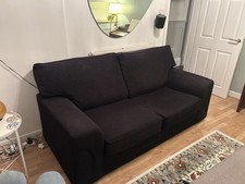 Black three seater for sale  WORCESTER
