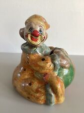 Ancienne tirelire clown d'occasion  France