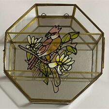 Vintage glass brass for sale  Waller