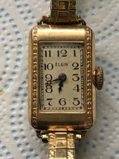Rzadki vintage ELGIN 31601115 Zegarek damski Damski ręczny Wiatr USA nie serwisowany na sprzedaż  PL