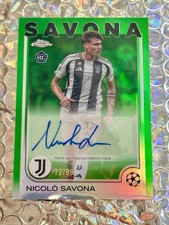 Topps chrome juventus usato  Roma