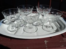 Vintage clear etched for sale  Halifax