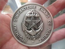 Médaille régiment infanterie d'occasion  Grans