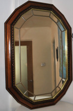Vintage rectangular mirror for sale  LLANFAIRPWLLGWYNGYLL