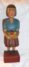 Holz geschnitzte figur gebraucht kaufen  Haan