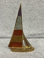 Vintage brass sailboat for sale  Dayton