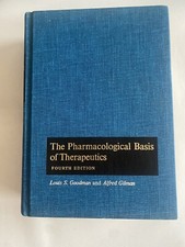 1970 The Pharmacological Basis of Therapeutics Fourth Edition Goodman & Gilman comprar usado  Enviando para Brazil