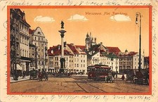 B58847 Warszawa Plac Zamkowy poland, używany na sprzedaż  Wysyłka do Poland