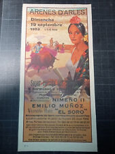 Affichette arenes arles d'occasion  Tours-