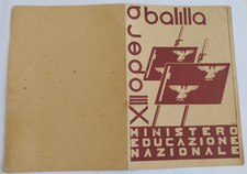 Pagella fascista opera usato  Tramonti