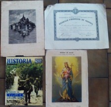 Lot vieux papiers d'occasion  Vire