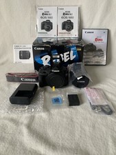 Câmera Canon EOS Rebel SL1 18MP CMOS DSLR / EF-S 18-55mm kit de lentes caixa aberta comprar usado  Enviando para Brazil