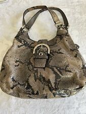 Coach embossed python for sale  Dearborn