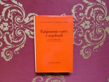 Epigrammi votivi sepolcrali usato  Sarezzo