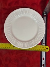 Wedgwood Nantucket prato de almoço salada branco Basketweave 8”, usado comprar usado  Enviando para Brazil
