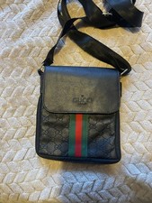 Leather gucci cross for sale  LINCOLN