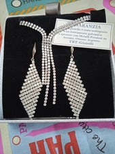 Collana orecchini swarovski usato  Santa Maria a Monte