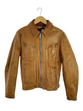 Schott leather jacket d'occasion  Expédié en Belgium