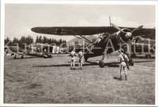T211 Foto Wehrmacht Archiv Repro WL Flugzeug Si204 Hs126 Beute England 1945 TOP comprar usado  Enviando para Brazil