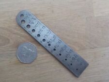 Vintage drill gauge for sale  ROYSTON