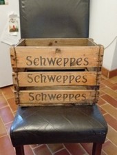 Schweppes vintage wooden for sale  BICESTER