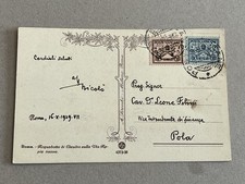 Cartolina vaticano 1929 usato  Saronno