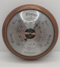 Vintage weathermaster baromete for sale  DARTFORD