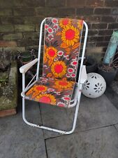 Vintage deck chair for sale  CRAMLINGTON