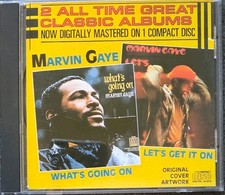 CD MARVIN GAYE "What's Going On/Let's Get It On" RARO 2 x LP EM 17Tk MOTOWN comprar usado  Enviando para Brazil