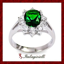 Sfarzoso anello smeraldo usato  Vicenza