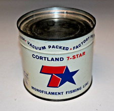 Linha de pesca monofilamento vintage Cortland 7 estrelas em lata lacrada comprar usado  Enviando para Brazil