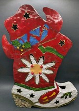 Metal holiday cowboy for sale  Valley City