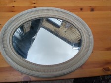 Oval mirror shabby for sale  HALIFAX