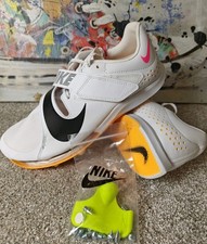 Tênis de atletismo Nike Air Zoom LJ Long Jump Elite masculino CT0079-101 branco preto TAMANHO 7, usado comprar usado Tênis de atletismo Nike Air Zoom LJ Long Jump Elite masculino CT0079-101 branco preto TAMANHO 7, usado comprar usado  Enviando para Brazil