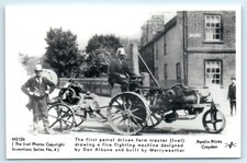 Postcard first petrol for sale  LLANFAIRFECHAN