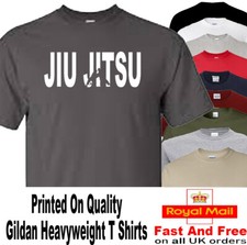 Camiseta Jiu Jitsu Design de Logotipo Artes Marciais Novidade comprar usado  Enviando para Brazil