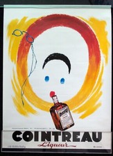 Affiche liqueur cointreau d'occasion  Nancy-