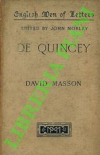Masson de quincey. usato  Italia