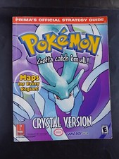 Pokemon Crystal Version, Prima Guia Oficial de Estratégia 2001 Brochura Rara comprar usado  Enviando para Brazil