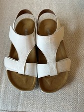 White adesso sandals for sale  PUDSEY