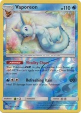 Lightly played vaporeon for sale  Wilmington