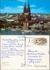 Pocztówka Köln Coellen | Katedra Cöln w Kolonii 1988 na sprzedaż  Wysyłka do Poland