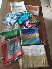 Lot foulards soie d'occasion  Void-Vacon