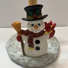 Porta-toalha de papel de Natal bonecos de neve resina 15x7” suporte livre comprar usado Porta-toalha de papel de Natal bonecos de neve resina 15x7” suporte livre comprar usado  Enviando para Brazil