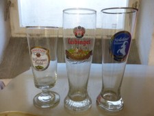 Stk weizenbiergläser liter gebraucht kaufen  Miesbach