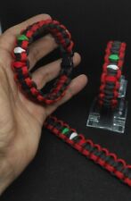 Bracciale paracord rosso usato  Veroli