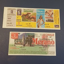 Vecchi biglietti repubblica usato  Riolo Terme