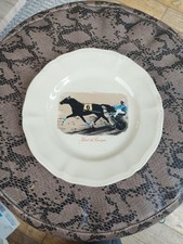 Assiette sarreguemines cheval d'occasion  Hazebrouck